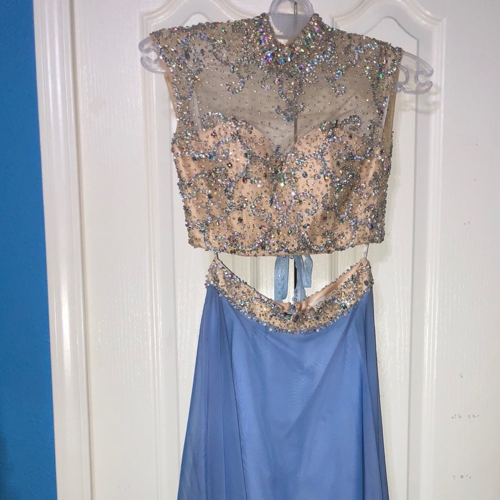Two-Piece Prom Dress - Picture 4 of 5